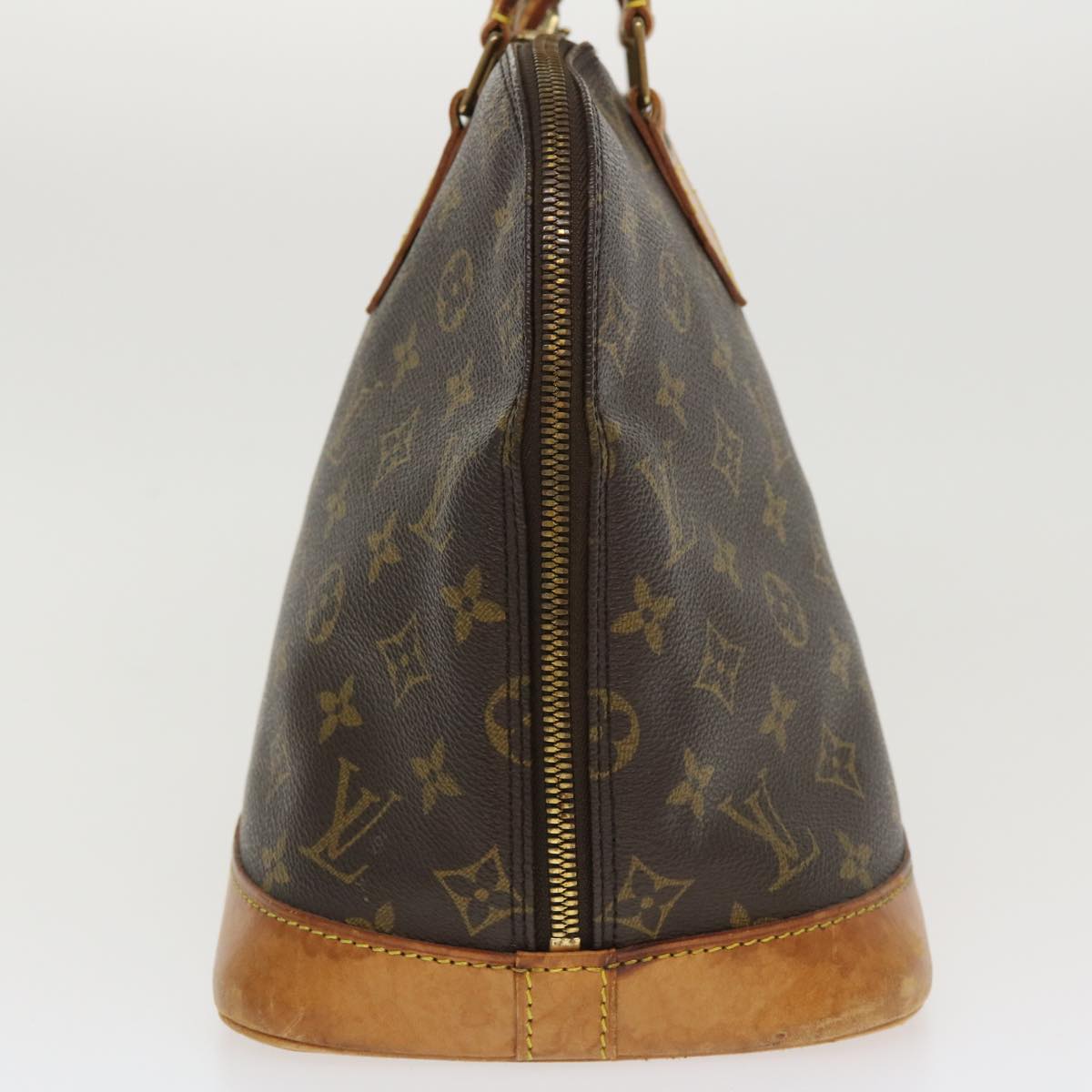 LOUIS VUITTON Monogram Alma Hand Bag M51130 LV Auth tp620