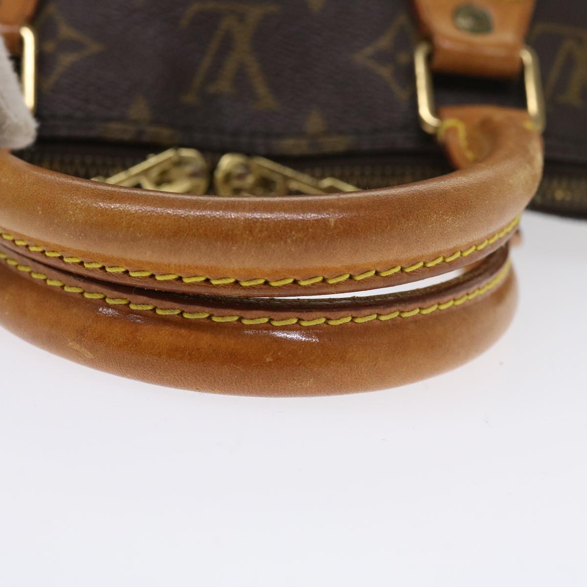 LOUIS VUITTON Monogram Alma Hand Bag M51130 LV Auth tp620