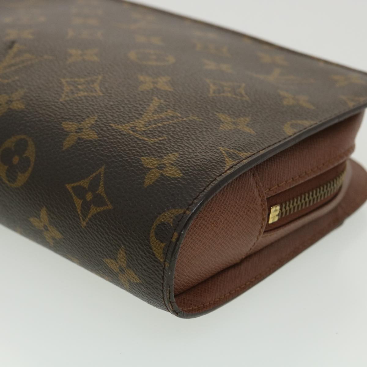 LOUIS VUITTON Monogram Orsay Clutch Bag M51790 LV Auth tp621