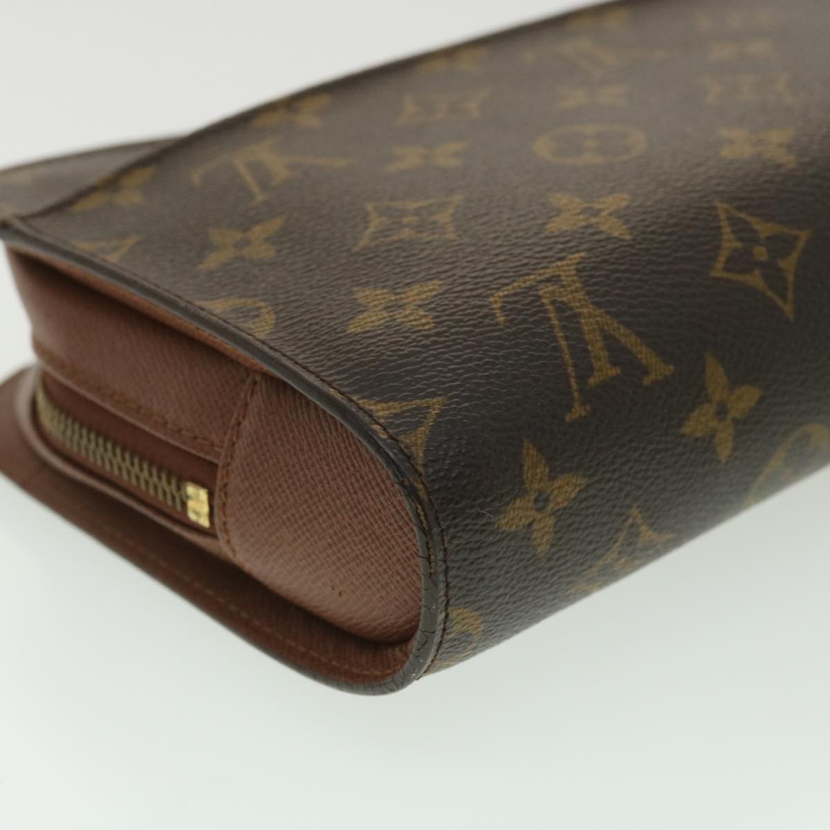 LOUIS VUITTON Monogram Orsay Clutch Bag M51790 LV Auth tp621