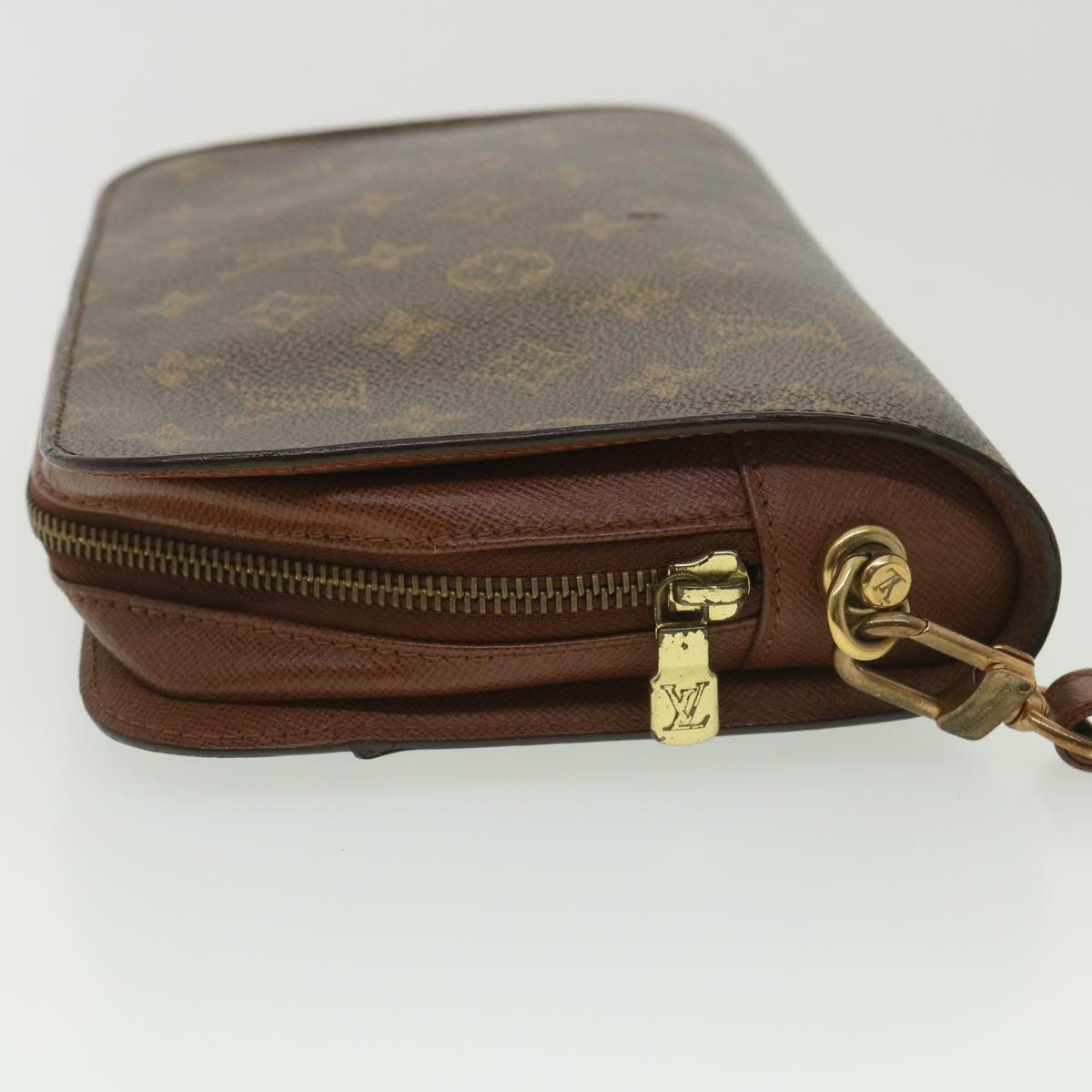 LOUIS VUITTON Monogram Orsay Clutch Bag M51790 LV Auth tp621