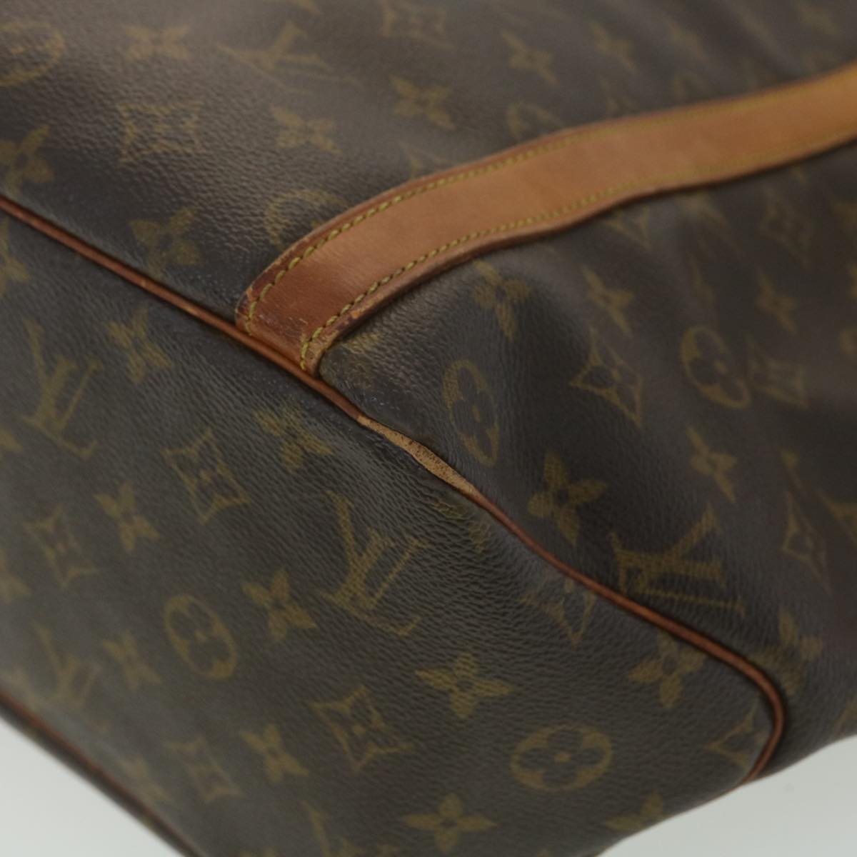 LOUIS VUITTON Monogram Sac Shopping Tote Bag M51108 LV Auth tp627