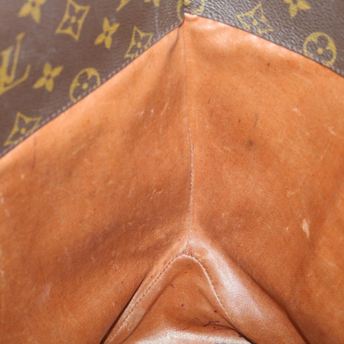 LOUIS VUITTON Monogram Sac Shopping Tote Bag M51108 LV Auth tp627