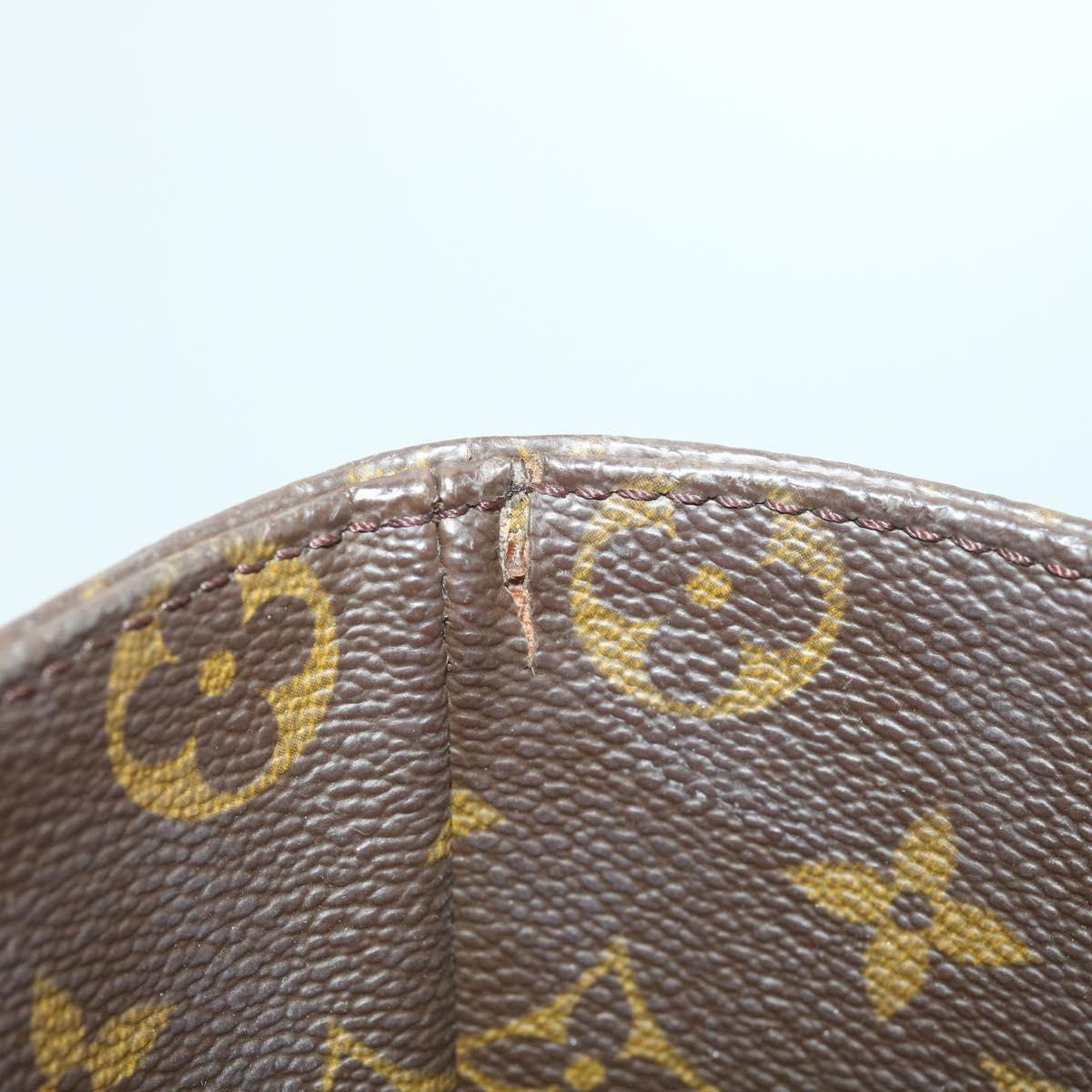 LOUIS VUITTON Monogram Sac Shopping Tote Bag M51108 LV Auth tp627