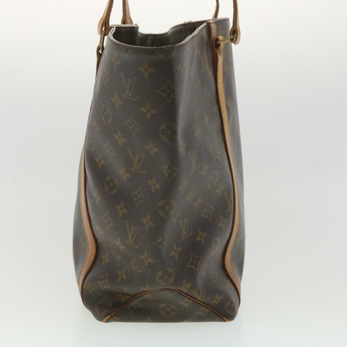 LOUIS VUITTON Monogram Sac Shopping Tote Bag M51108 LV Auth tp627