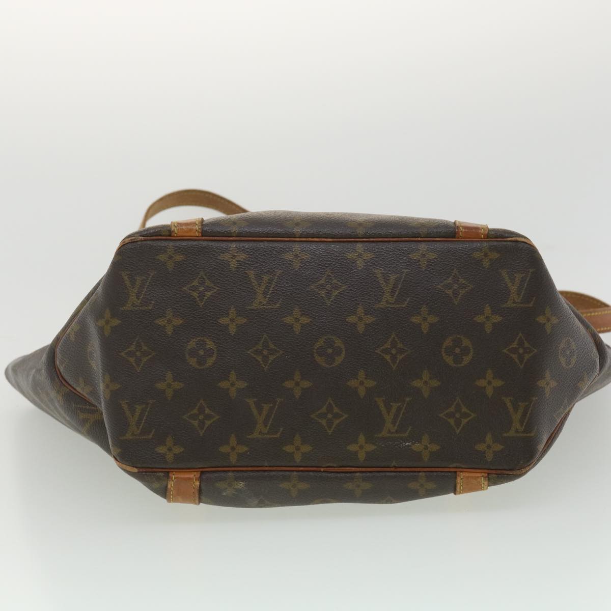 LOUIS VUITTON Monogram Sac Shopping Tote Bag M51108 LV Auth tp627