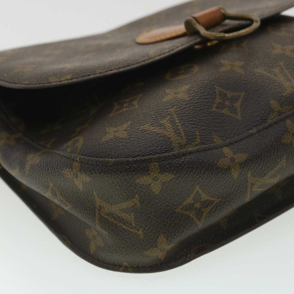 LOUIS VUITTON Monogram Saint Cloud GM Shoulder Bag M51242 LV Auth tp642