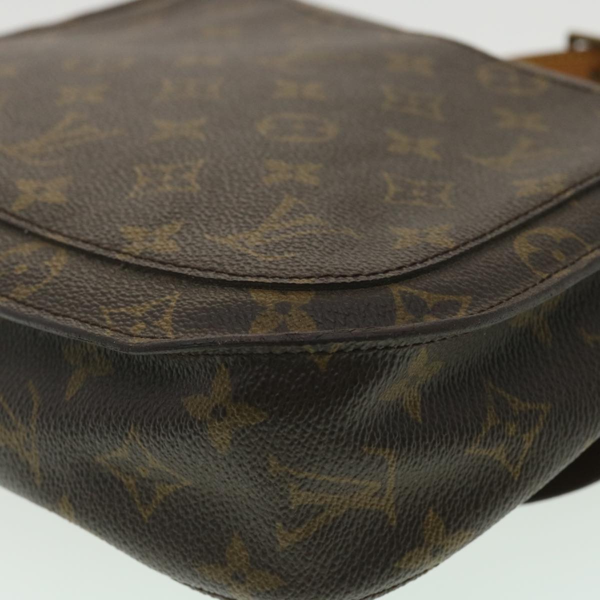 LOUIS VUITTON Monogram Saint Cloud GM Shoulder Bag M51242 LV Auth tp642