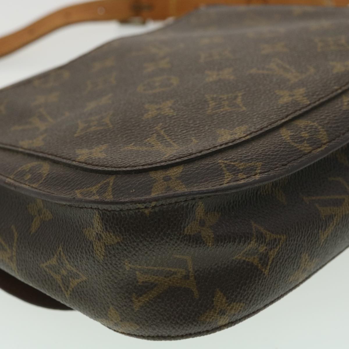 LOUIS VUITTON Monogram Saint Cloud GM Shoulder Bag M51242 LV Auth tp642