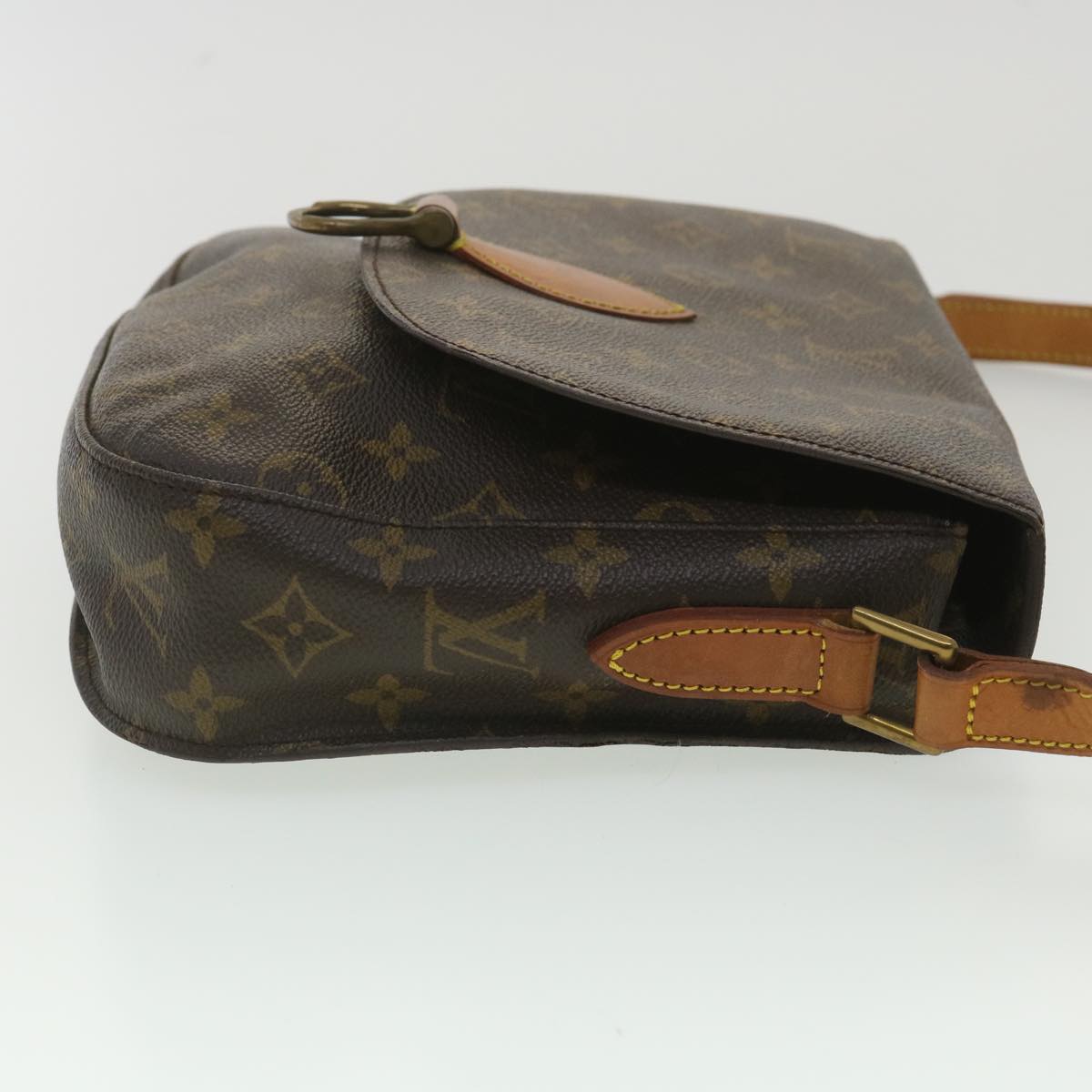 LOUIS VUITTON Monogram Saint Cloud GM Shoulder Bag M51242 LV Auth tp642