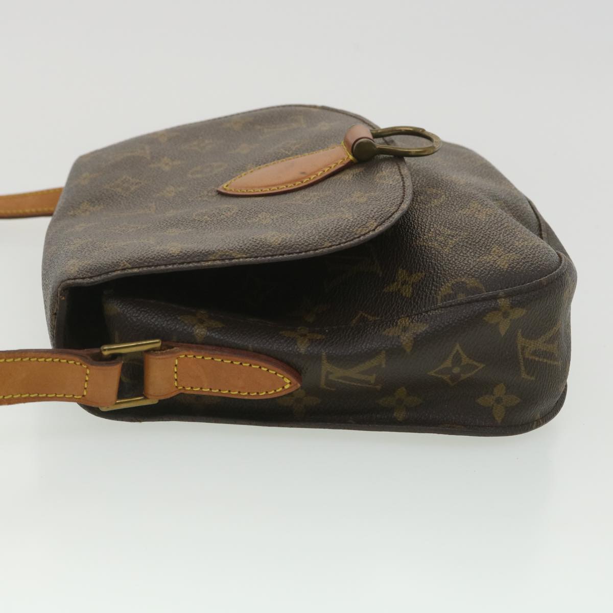 LOUIS VUITTON Monogram Saint Cloud GM Shoulder Bag M51242 LV Auth tp642