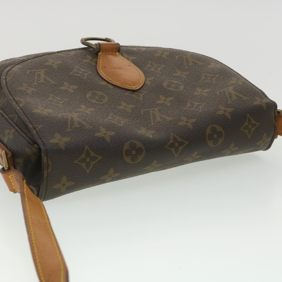 LOUIS VUITTON Monogram Saint Cloud GM Shoulder Bag M51242 LV Auth tp642