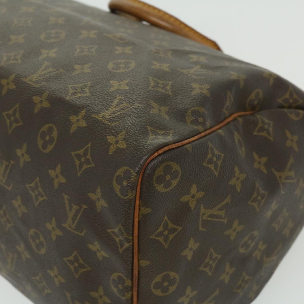 LOUIS VUITTON Monogram Speedy 40 Hand Bag M41522 LV Auth uy027