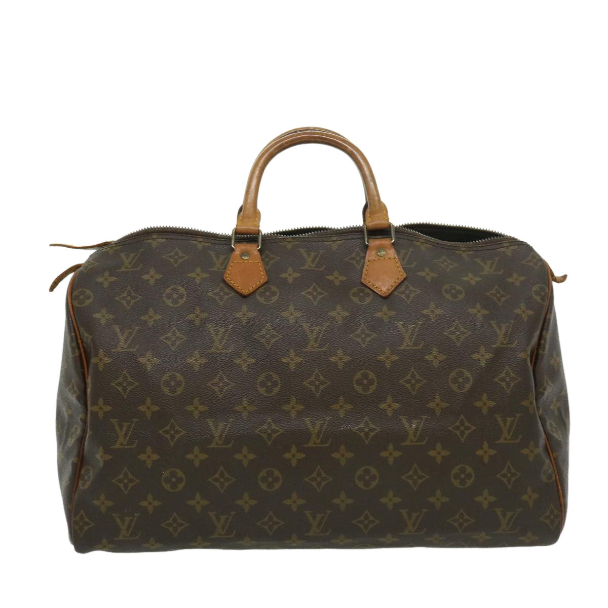 LOUIS VUITTON Monogram Speedy 40 Hand Bag M41522 LV Auth uy027