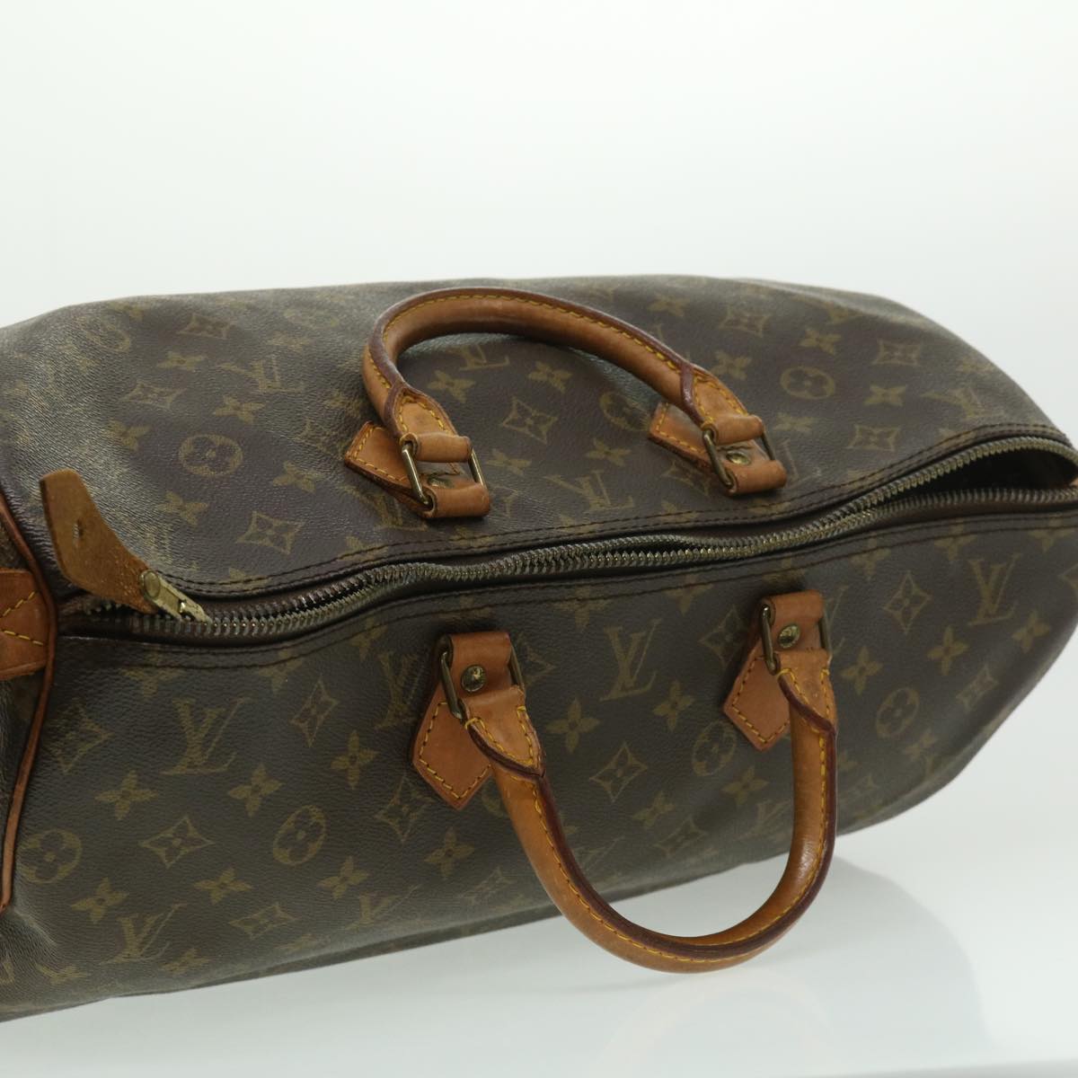 LOUIS VUITTON Monogram Speedy 40 Hand Bag M41522 LV Auth uy027