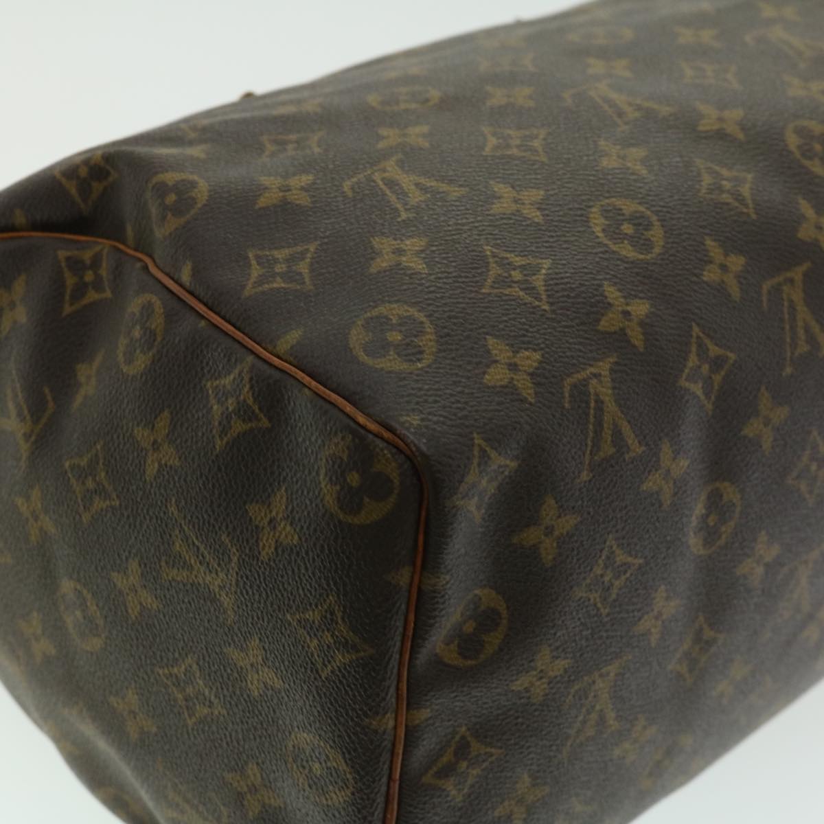 LOUIS VUITTON Monogram Speedy 35 Hand Bag M41524 LV Auth uy049