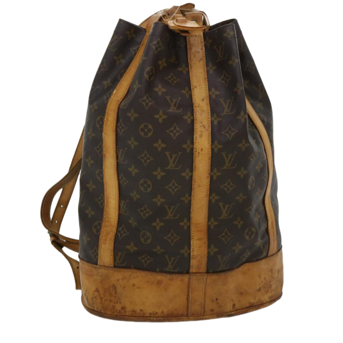 LOUIS VUITTON Monogram Randonnee GM Shoulder Bag M42244 LV Auth uy101