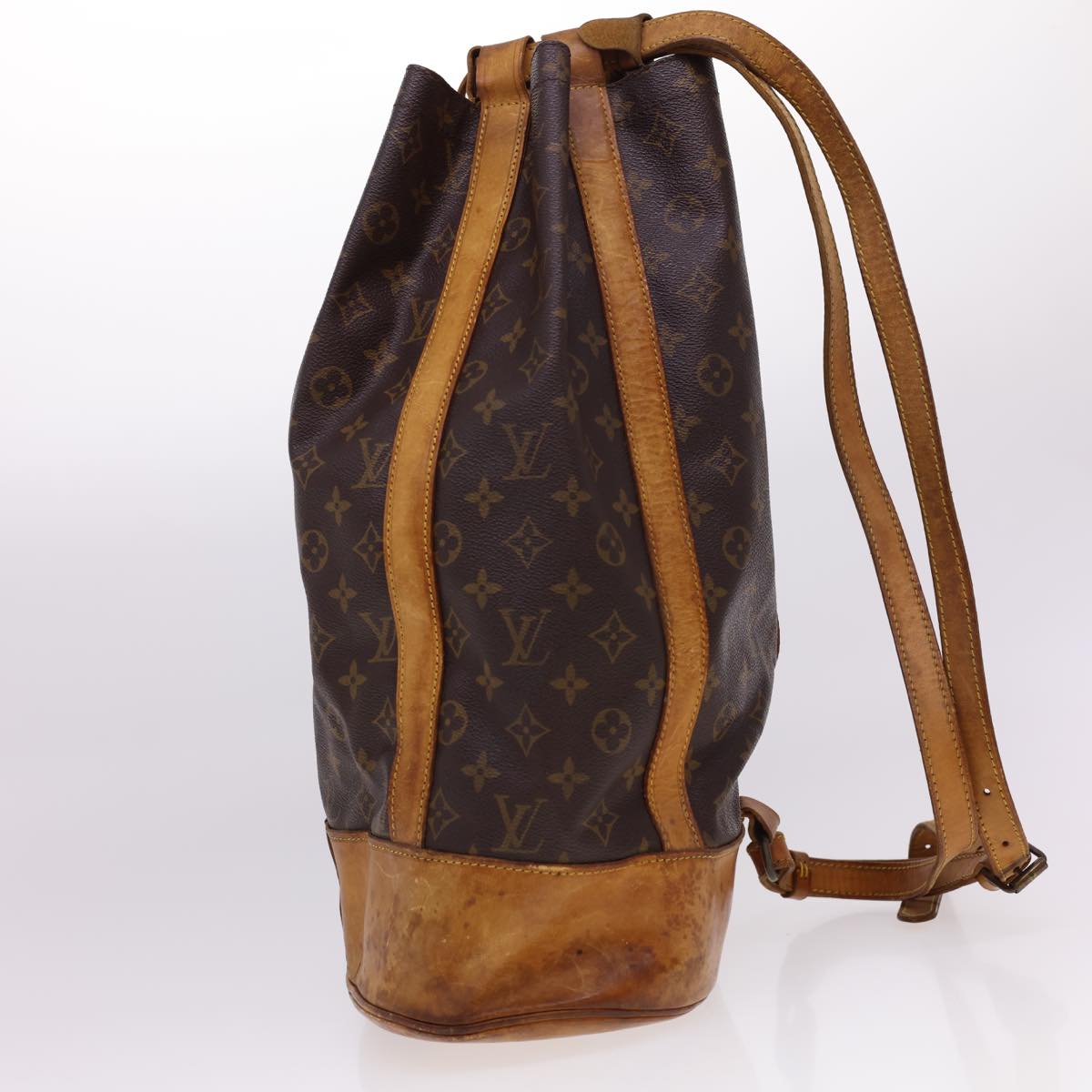 LOUIS VUITTON Monogram Randonnee GM Shoulder Bag M42244 LV Auth uy101