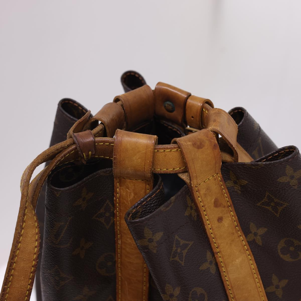 LOUIS VUITTON Monogram Randonnee GM Shoulder Bag M42244 LV Auth uy101