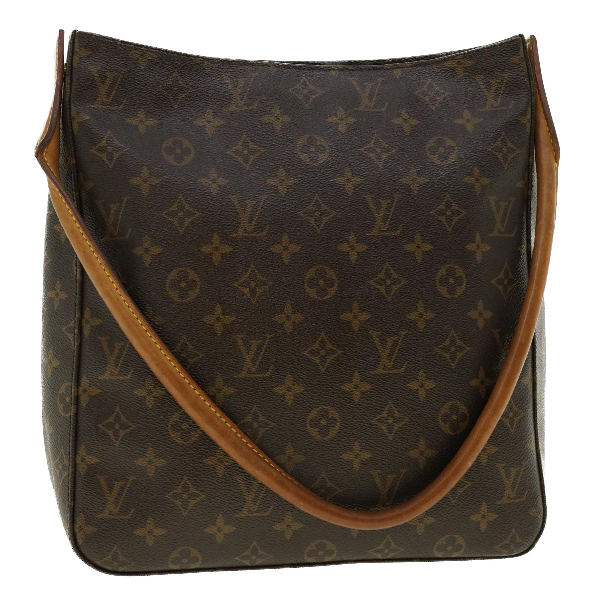 LOUIS VUITTON Monogram Looping GM Shoulder Bag M51145 LV Auth uy104