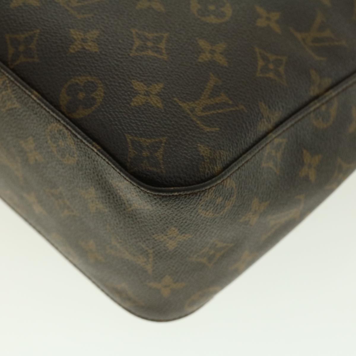 LOUIS VUITTON Monogram Looping GM Shoulder Bag M51145 LV Auth uy104