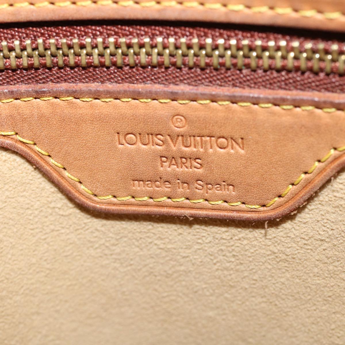 LOUIS VUITTON Monogram Looping GM Shoulder Bag M51145 LV Auth uy104