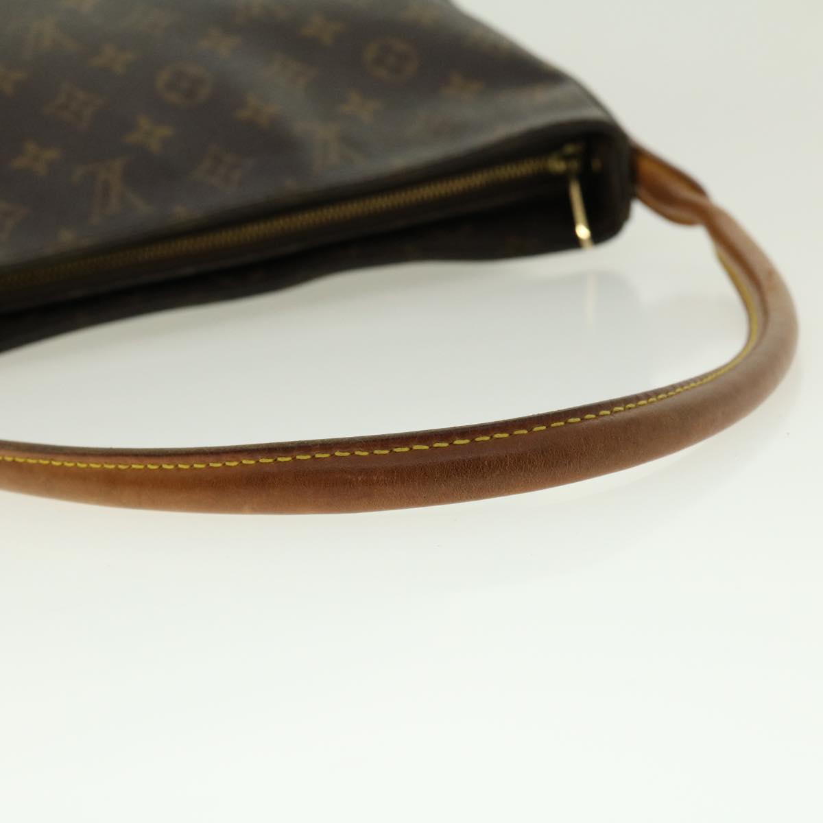 LOUIS VUITTON Monogram Looping GM Shoulder Bag M51145 LV Auth uy104