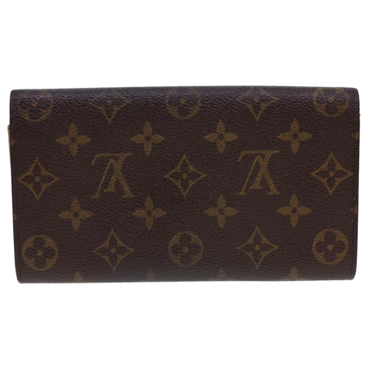 LOUIS VUITTON Monogram Pochette Porte Monnaie Credit Wallet M61725 LV Auth uy107 - 0