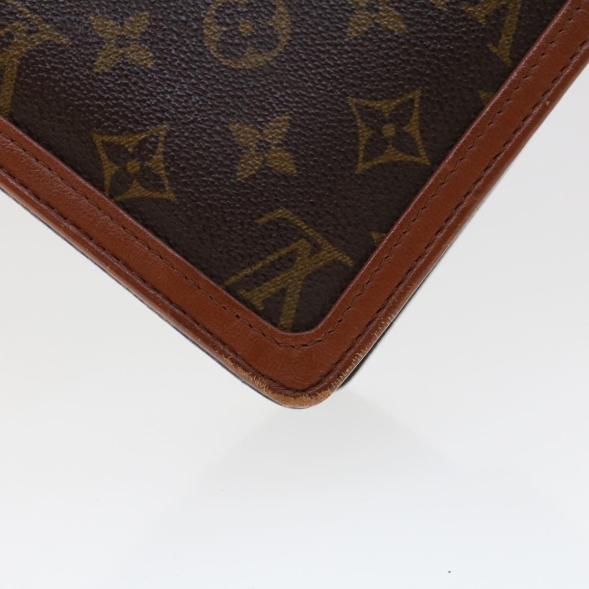 LOUIS VUITTON Monogram Pochette Dam GM Clutch Bag M51810 LV Auth uy118