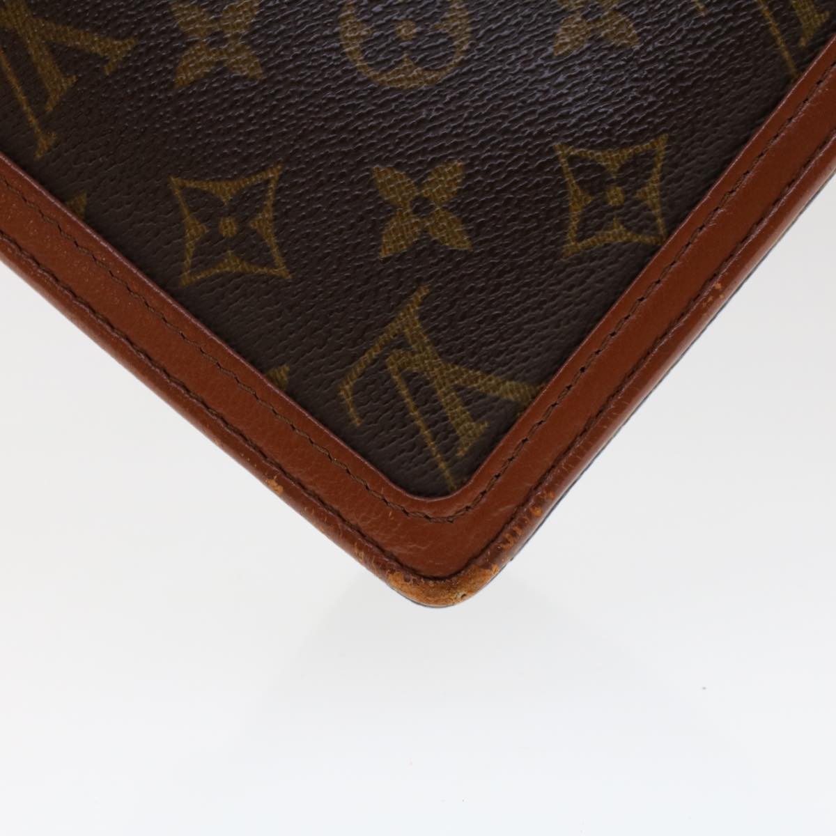 LOUIS VUITTON Monogram Pochette Dam GM Clutch Bag M51810 LV Auth uy118