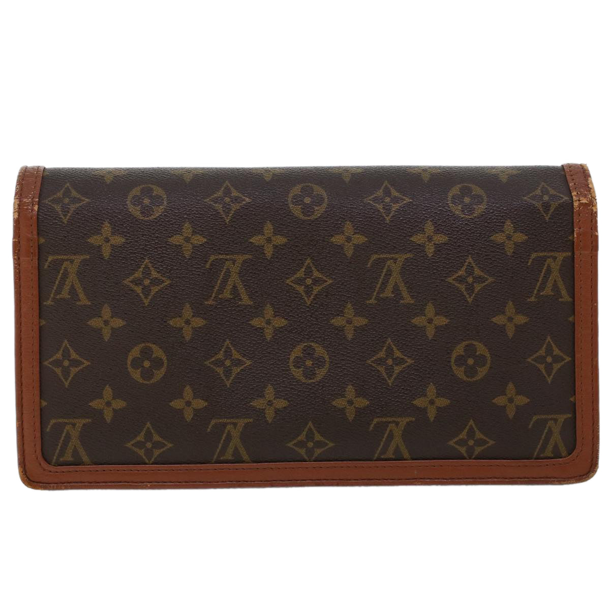 LOUIS VUITTON Monogram Pochette Dam GM Clutch Bag M51810 LV Auth uy118 - 0