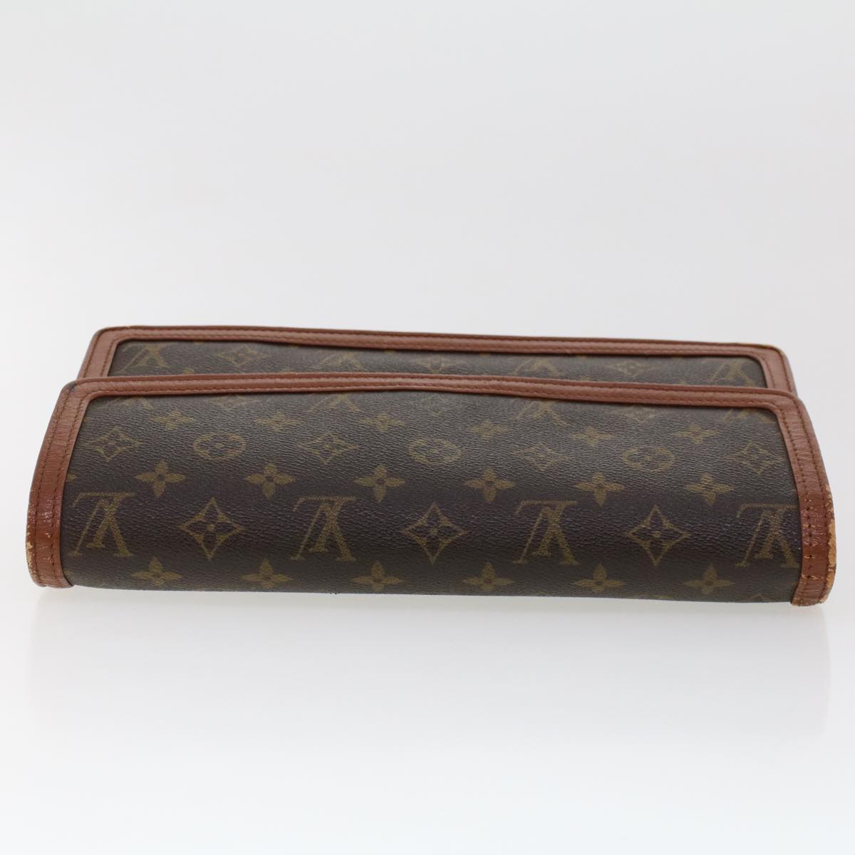 LOUIS VUITTON Monogram Pochette Dam GM Clutch Bag M51810 LV Auth uy118