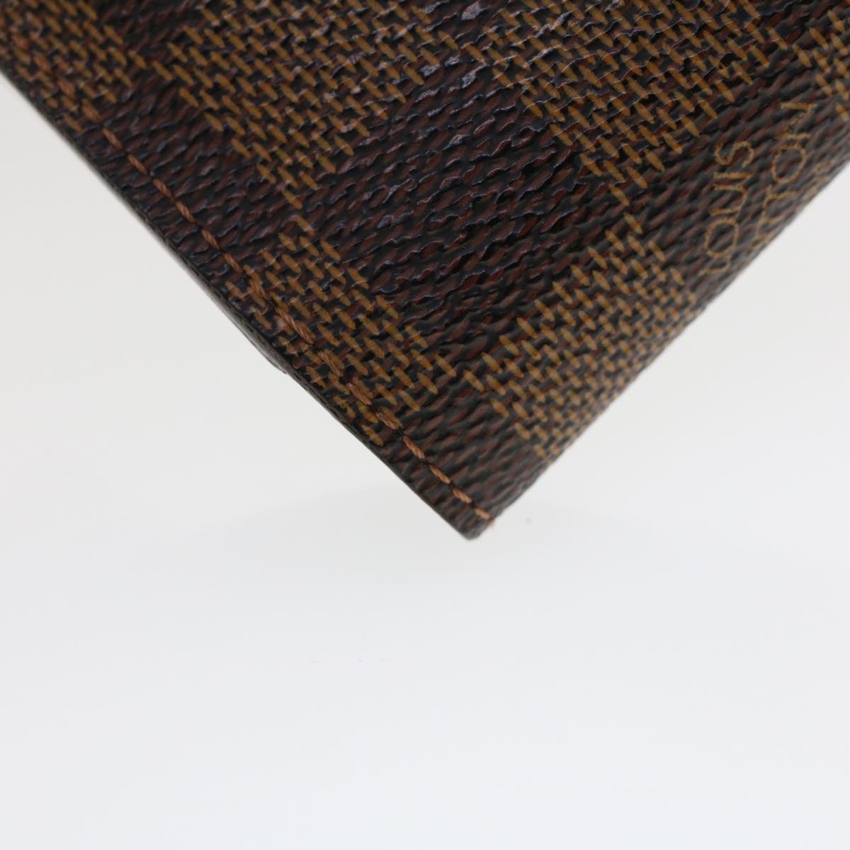 LOUIS VUITTON Damier Ebene Etui Cigarette Case N63024 LV Auth uy119