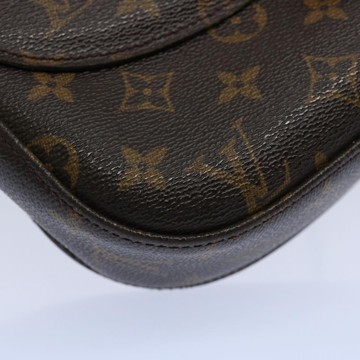 LOUIS VUITTON Monogram Saint Cloud GM Shoulder Bag M51242 LV Auth uy142