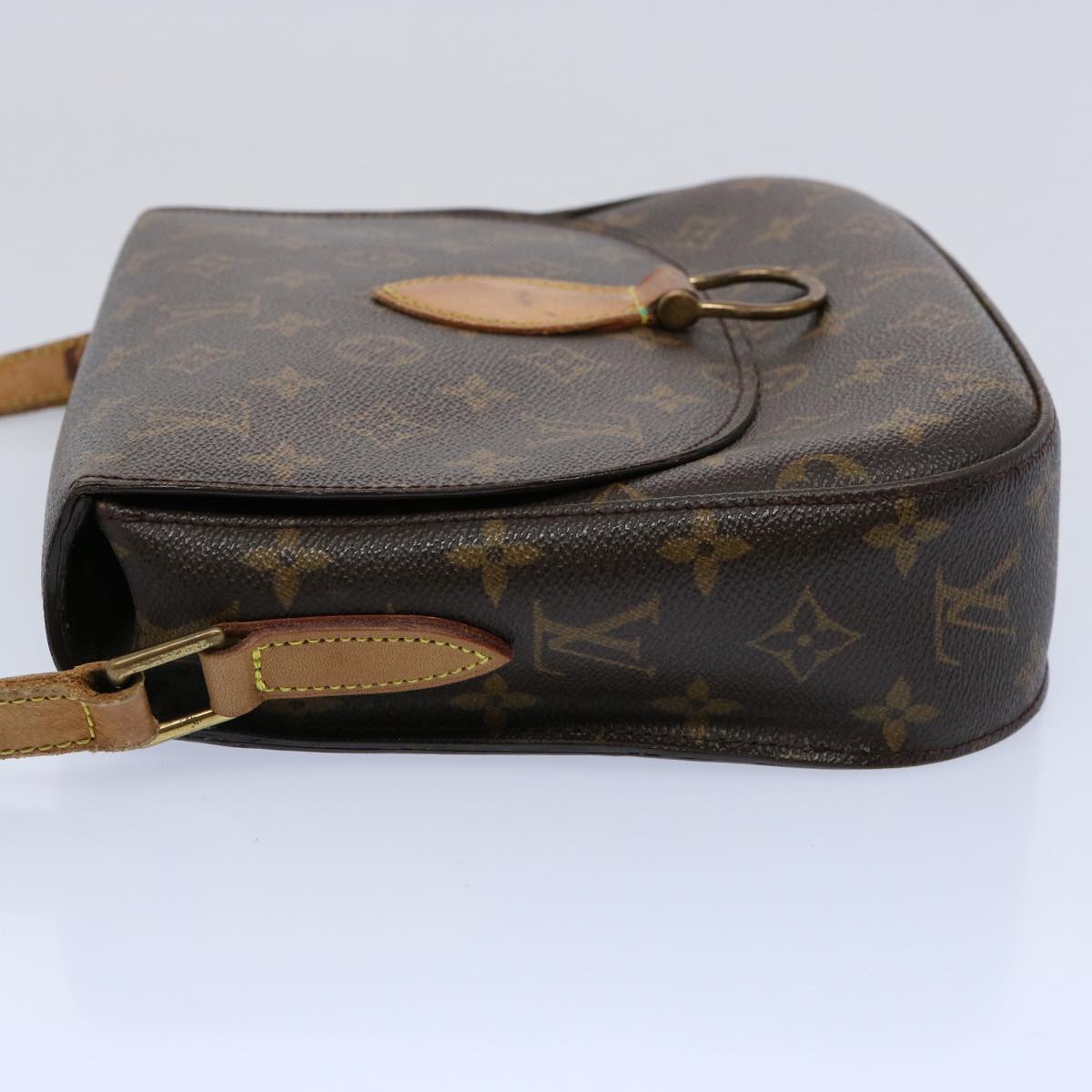 LOUIS VUITTON Monogram Saint Cloud GM Shoulder Bag M51242 LV Auth uy142