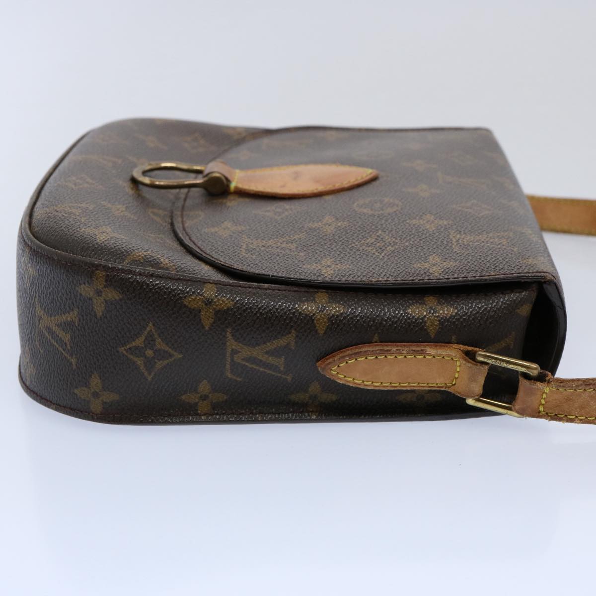 LOUIS VUITTON Monogram Saint Cloud GM Shoulder Bag M51242 LV Auth uy142