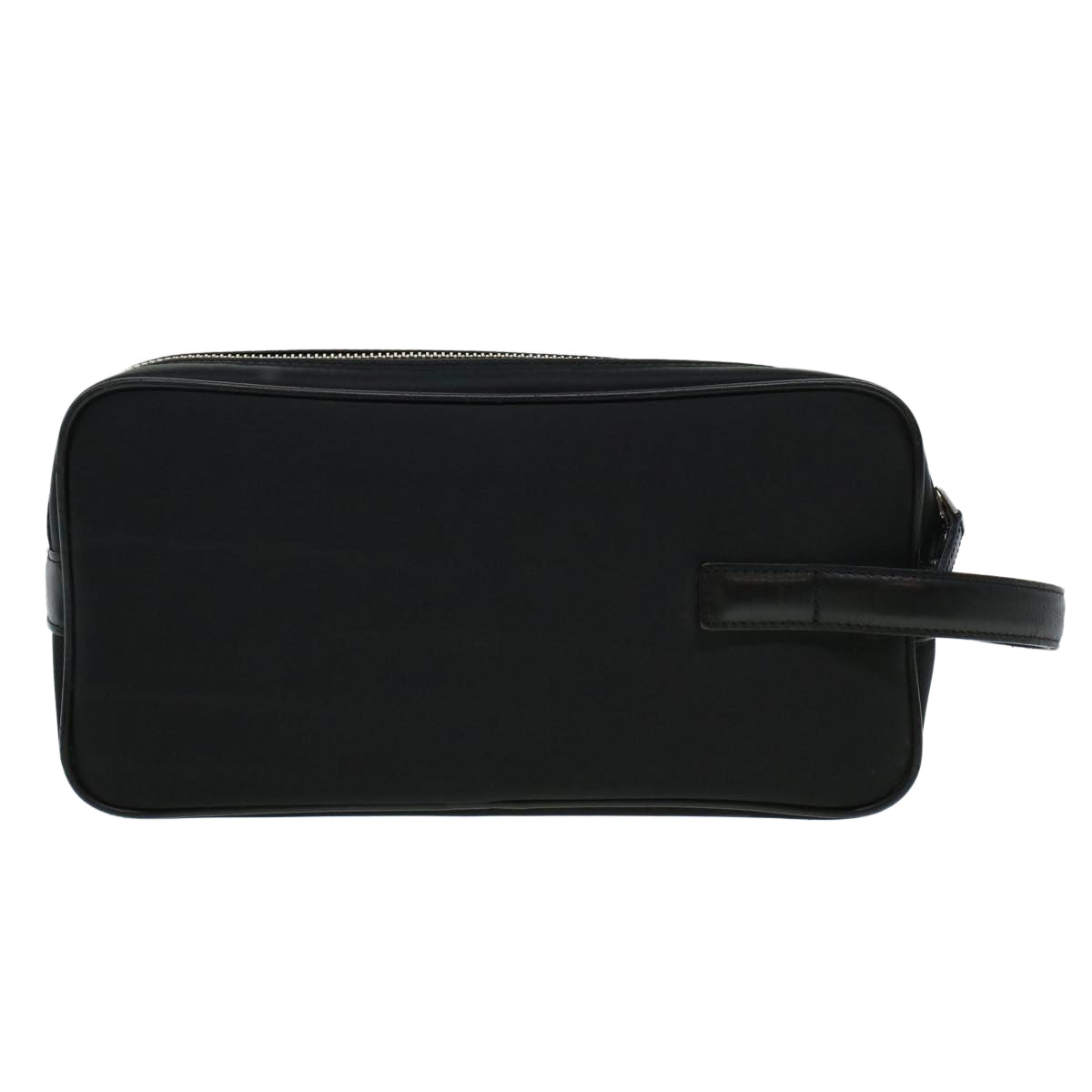 BURBERRY Clutch Bag Nylon Black Auth yb089 - 0