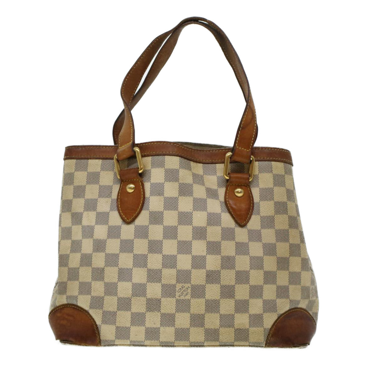 LOUIS VUITTON Damier Azur Hampstead PM Tote Bag N51207 LV Auth yb099 - 0