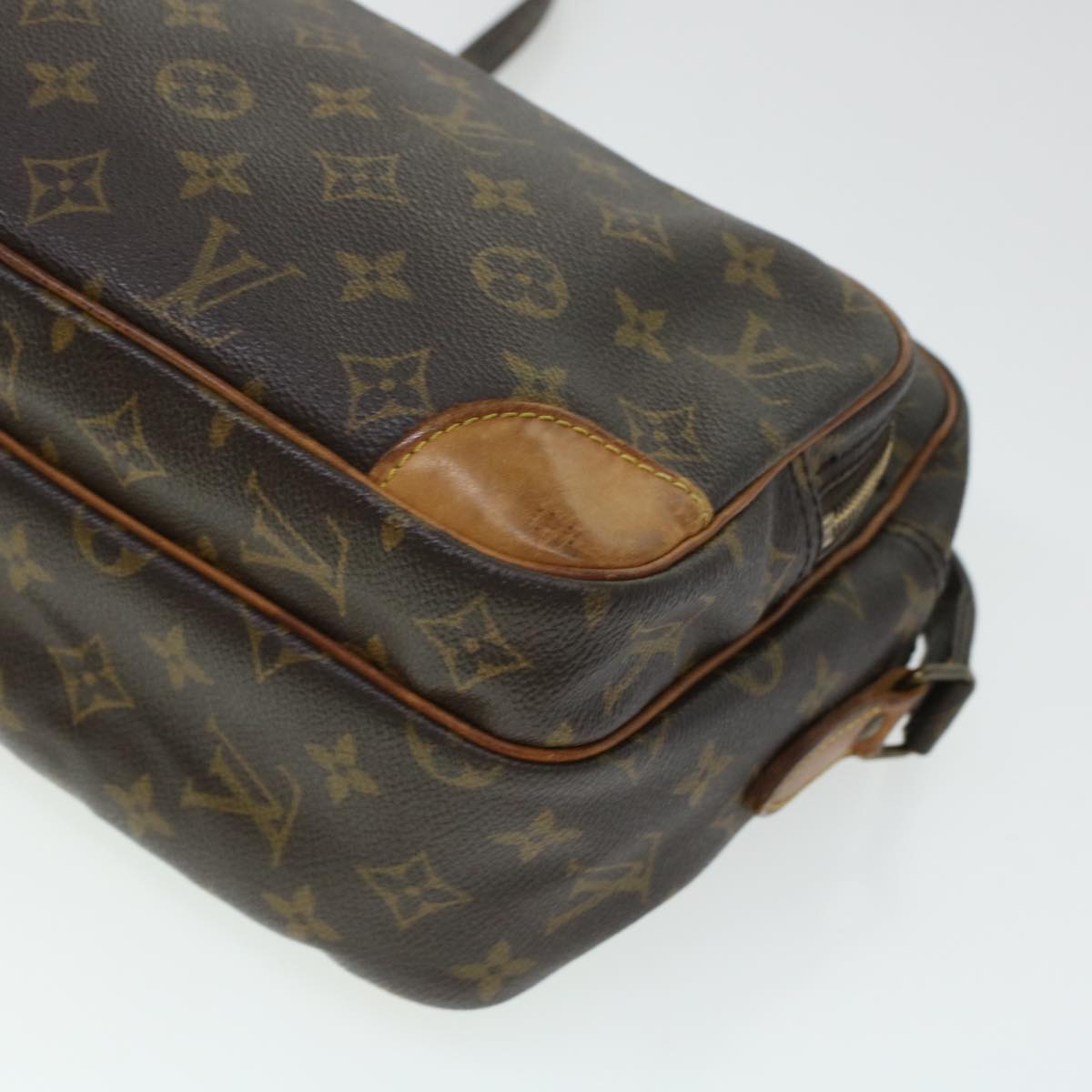 LOUIS VUITTON Monogram Nile Shoulder Bag M45244 LV Auth yb114