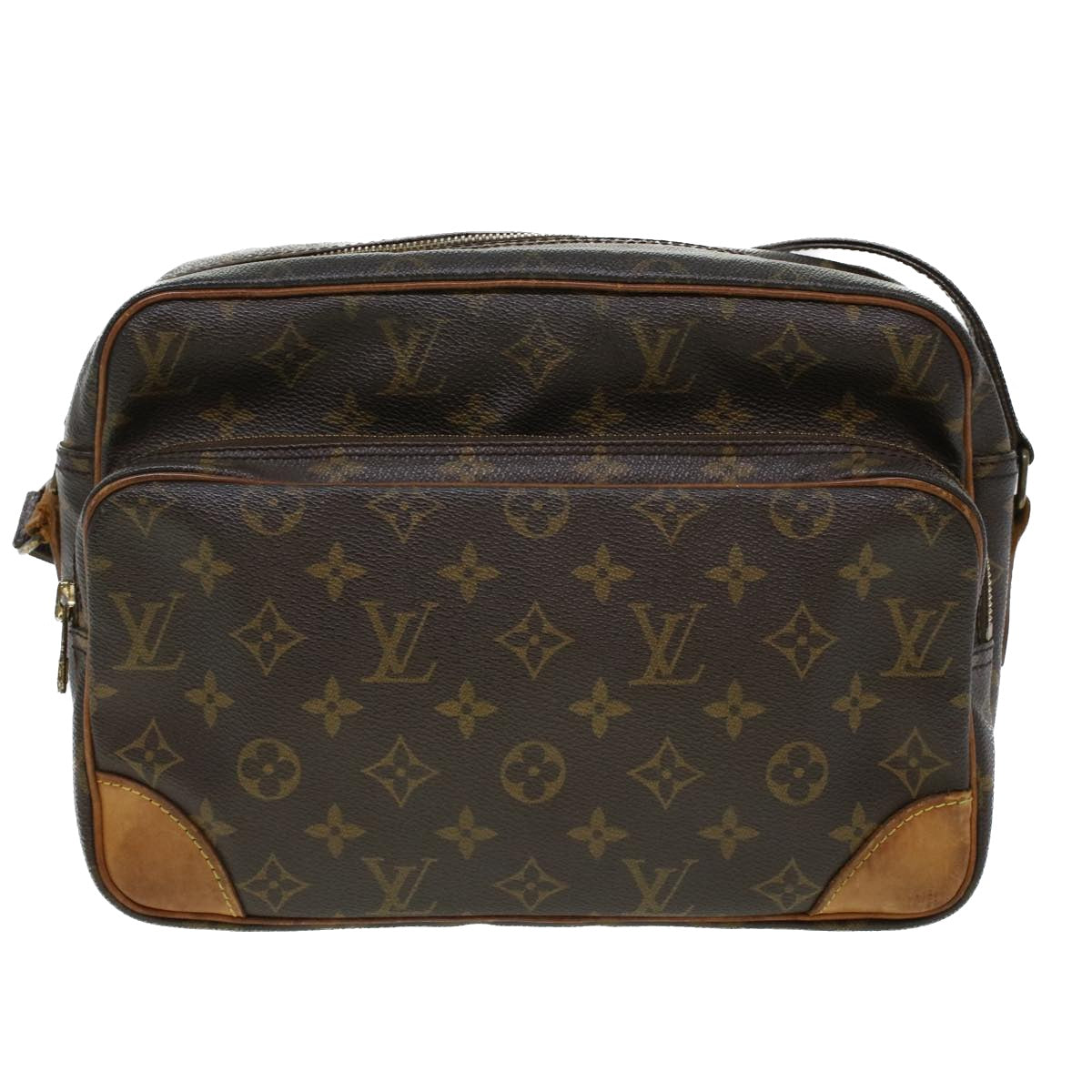 LOUIS VUITTON Monogram Nile Shoulder Bag M45244 LV Auth yb114