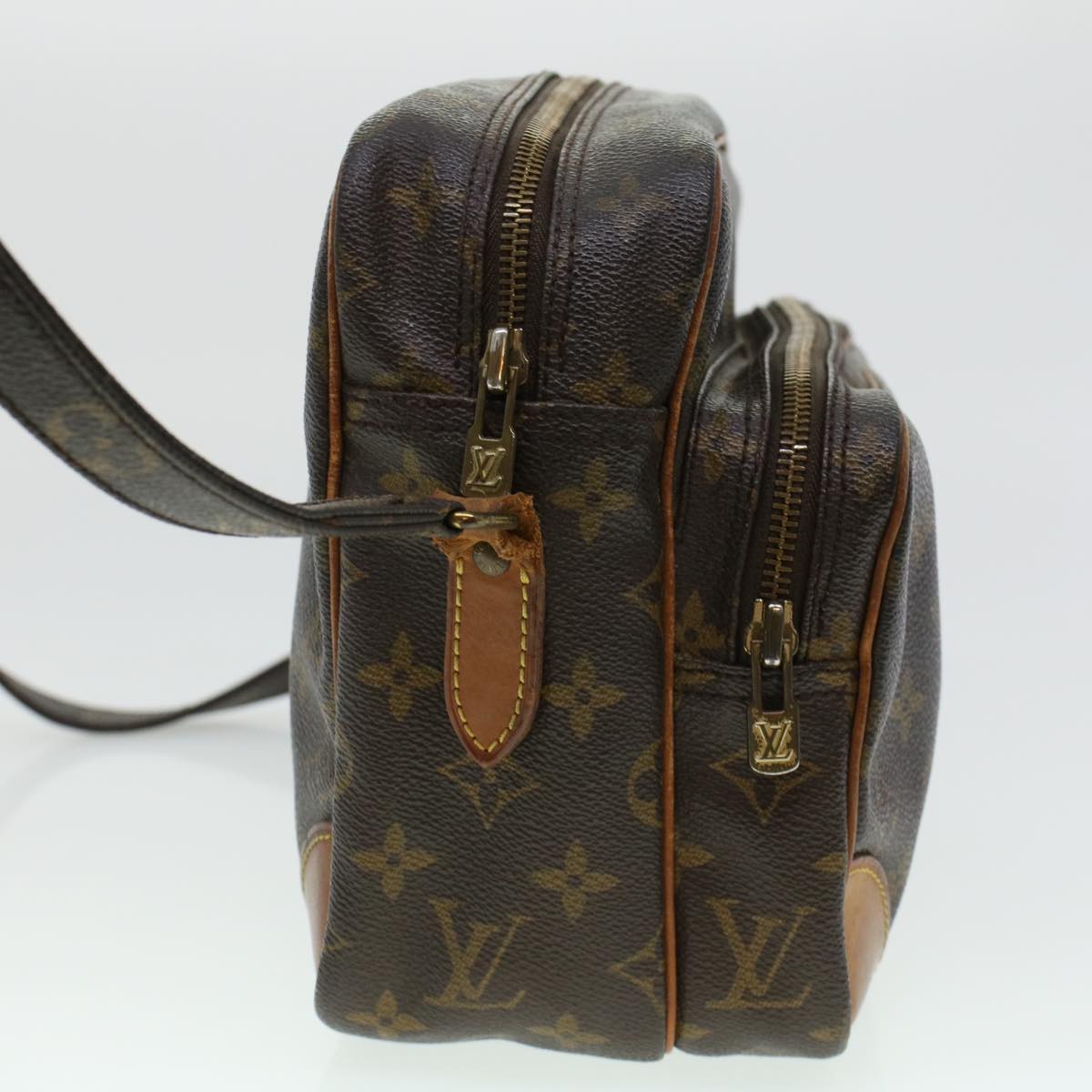 LOUIS VUITTON Monogram Nile Shoulder Bag M45244 LV Auth yb114