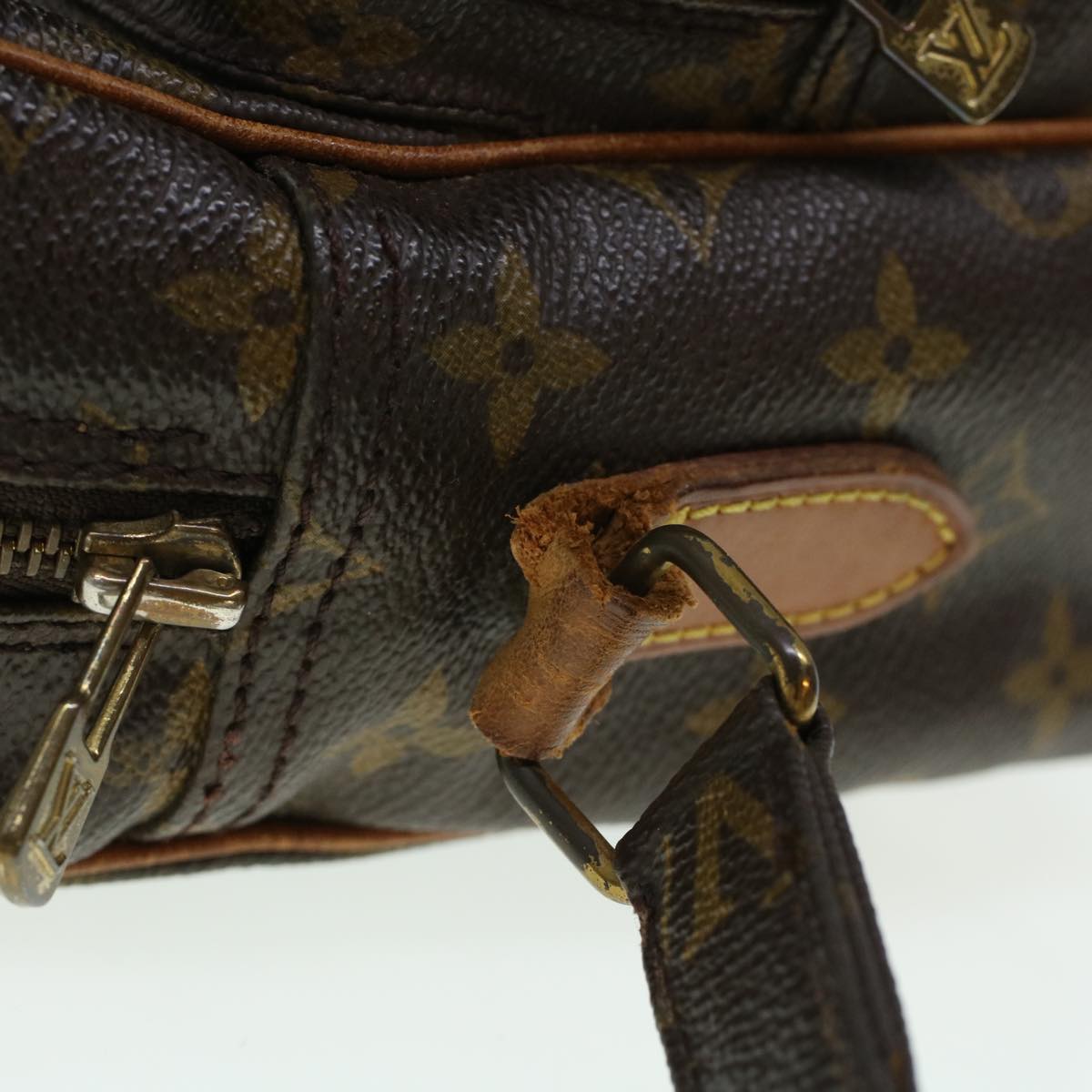 LOUIS VUITTON Monogram Nile Shoulder Bag M45244 LV Auth yb114