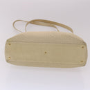 BALLY Quilted Shoulder Bag Leather Beige Auth yb275-5