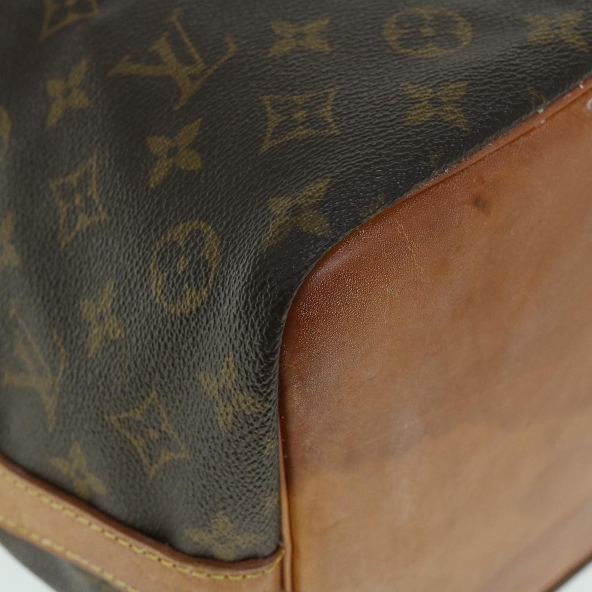 LOUIS VUITTON Monogram Petit Noe Shoulder Bag M42226 LV Auth yb322