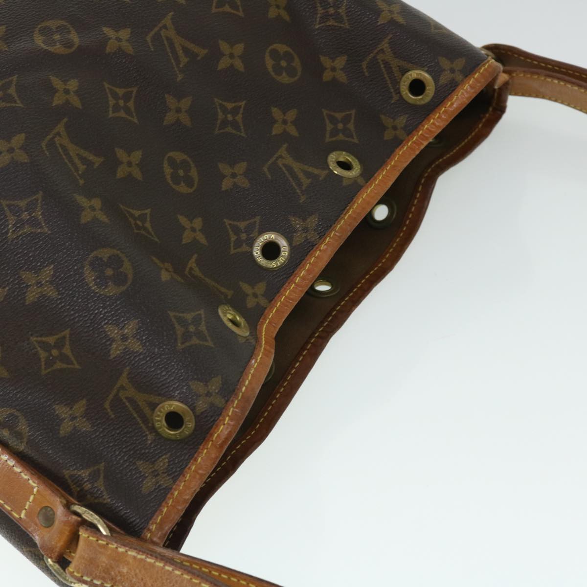 LOUIS VUITTON Monogram Petit Noe Shoulder Bag M42226 LV Auth yb322