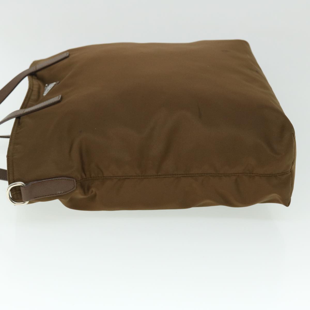 PRADA Tote Bag Nylon 2way Brown Auth yb331