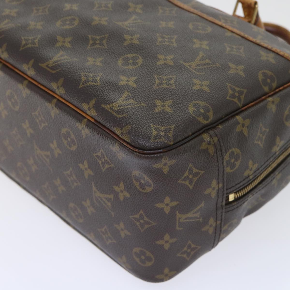 LOUIS VUITTON Monogram Deauville Hand Bag M47270 LV Auth yb344