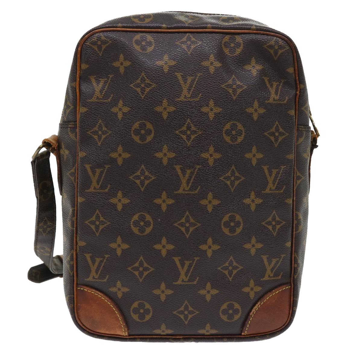 LOUIS VUITTON Monogram Danube MM Shoulder Bag M45264 LV Auth yb349