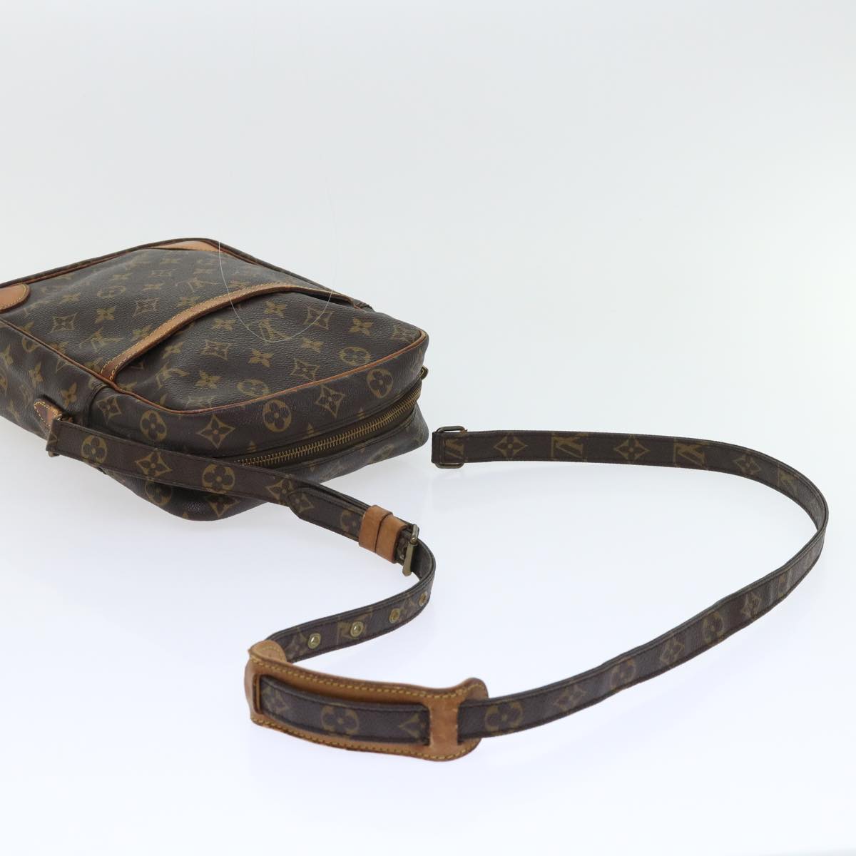 LOUIS VUITTON Monogram Danube MM Shoulder Bag M45264 LV Auth yb349