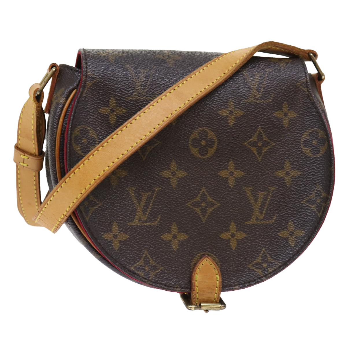 LOUIS VUITTON Monogram Tambourine Shoulder Bag M51179 LV Auth yb353